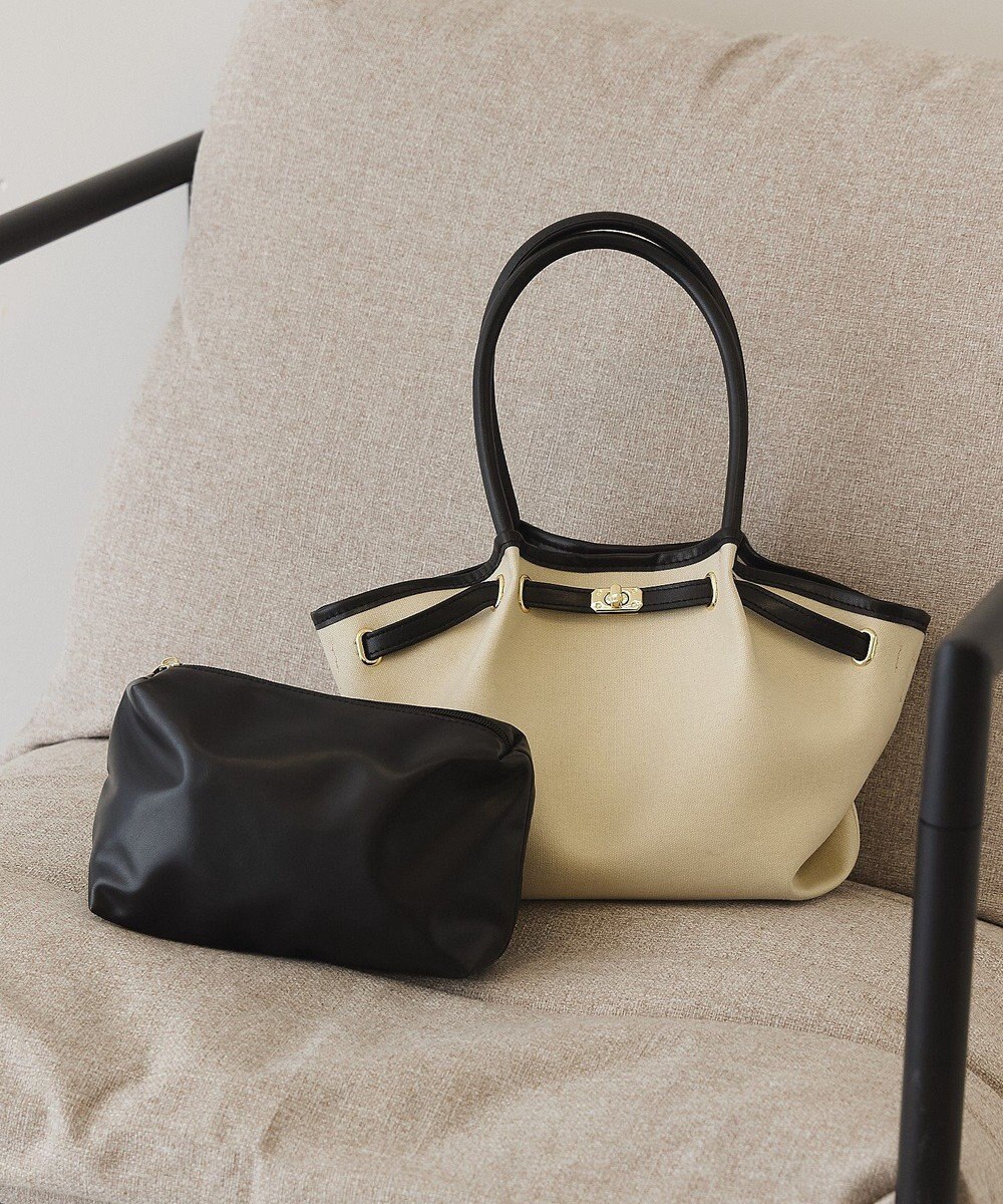 AMERICAN HOLIC 【2点SET】ベルトラウンドトートバッグ 