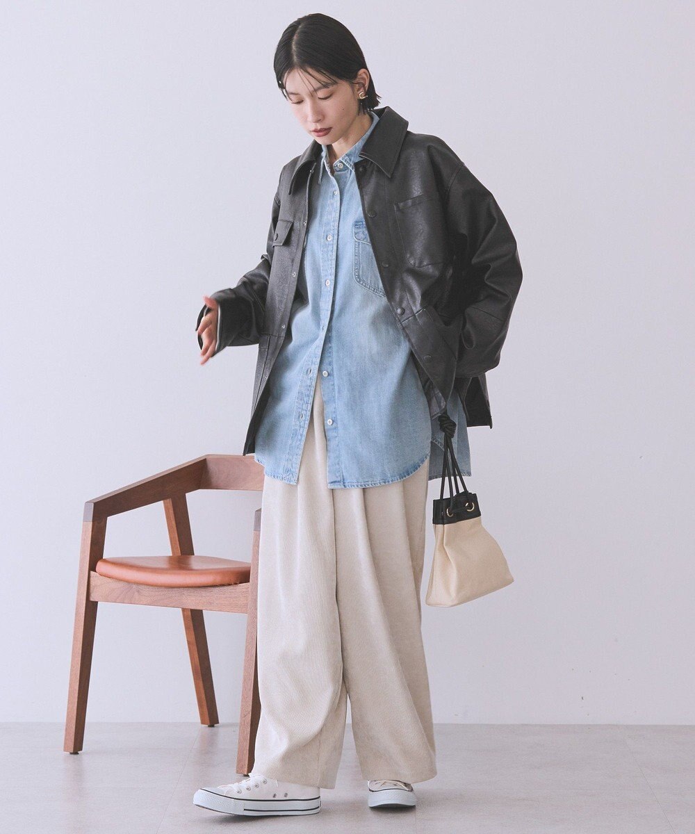 AMERICAN HOLIC コーデュロイワイドパンツ 