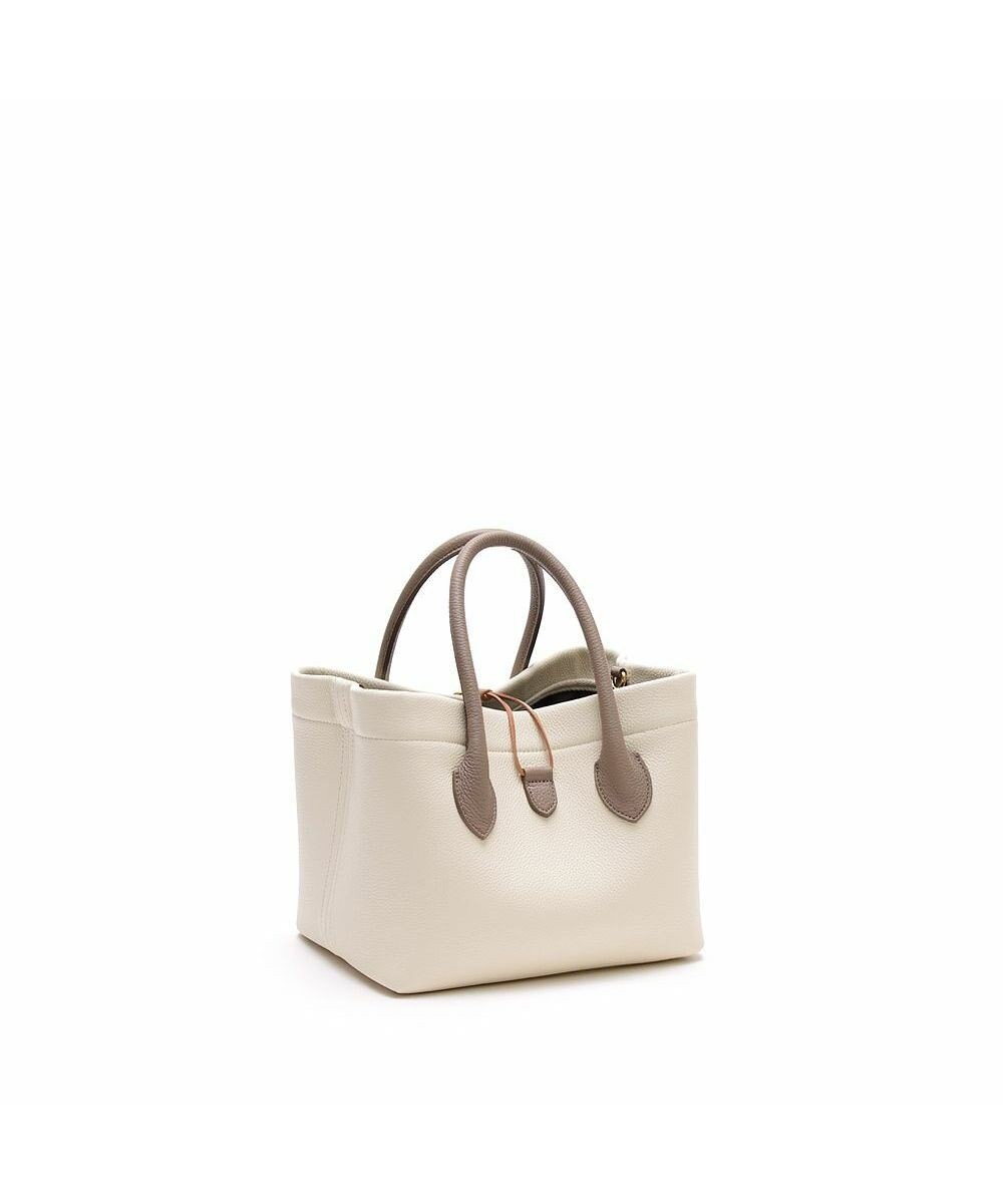 A.D.M.J. 【牛革】モーツァルト/スパニッシュレザーバイカラー金ボタントートS 