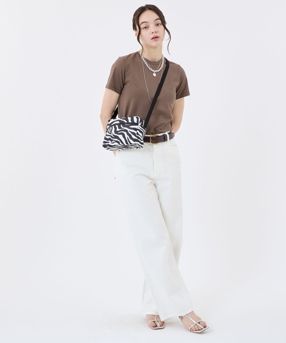 LeSportsac DANIELLA CROSSBODY/クリームブラックゼブラ 