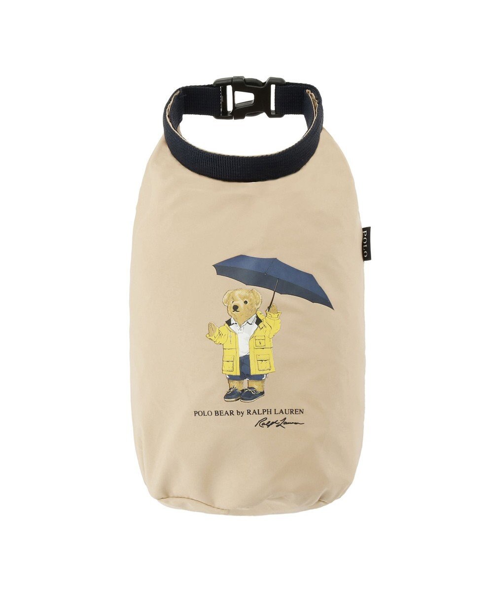 MOONBAT POLO RALPH LAUREN(ポロ ラルフローレン) 【C-zeroはっ水】レインコート ポンチョ 収納袋付き ポロベア ワンポイント 無地 ミリタリー風 
