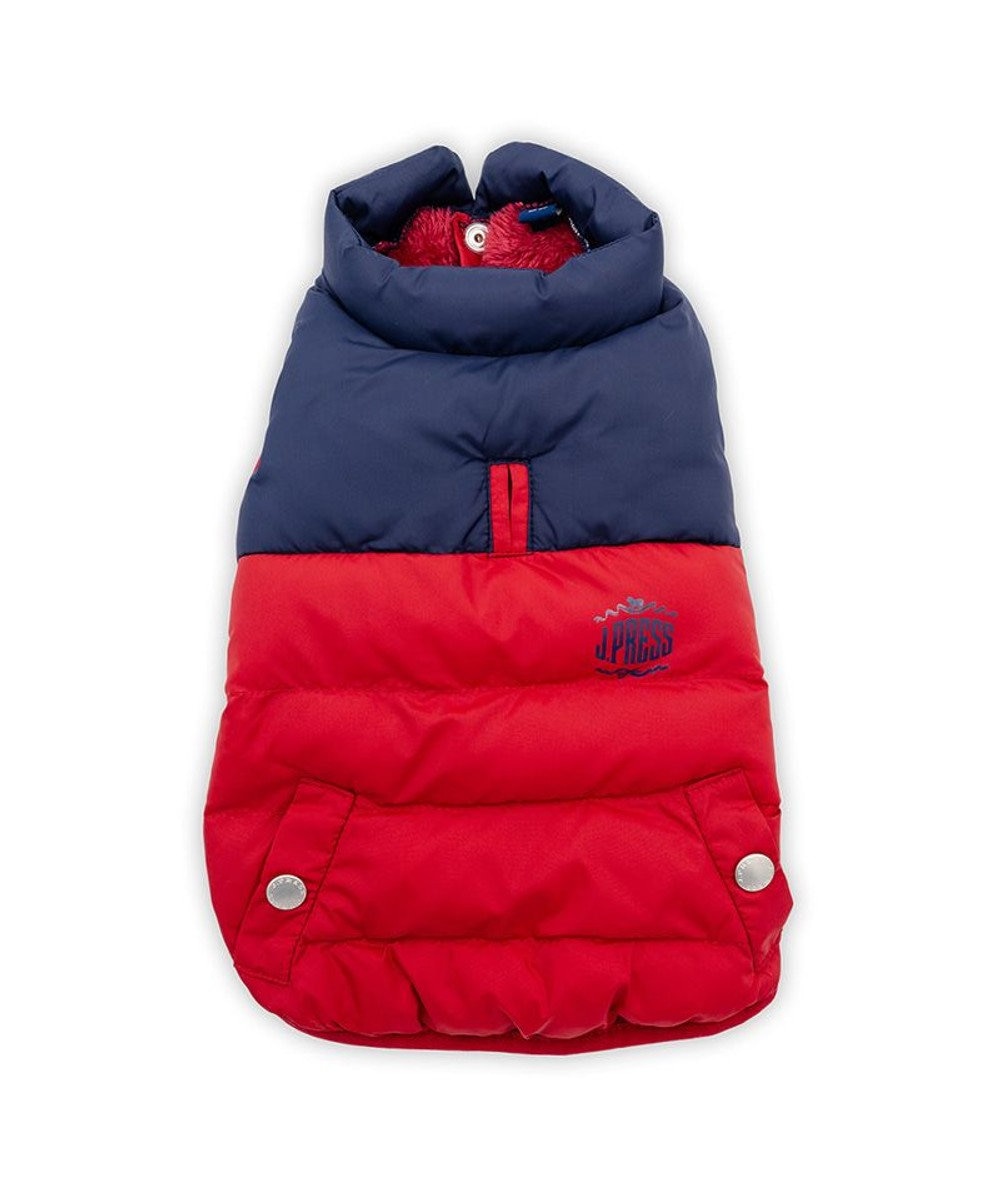 PET PARADISE J.PRESS 配色 綿入れ ベスト 中型犬 大型犬 