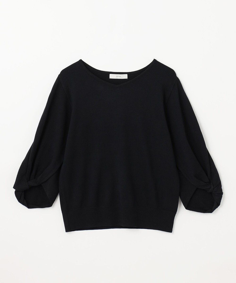 ANY 【洗濯機可】ボリュームスリーブニット 