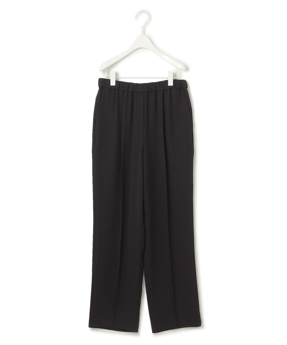 ICB L 【洗える】ライトダブルクロス ストレートパンツ 