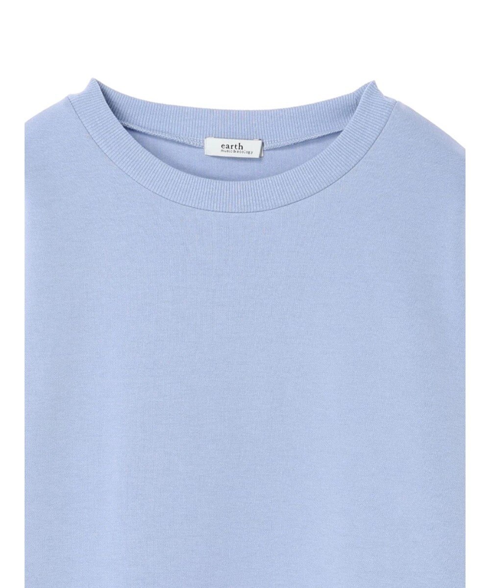 earth music&ecology サイドボタンダンボールプルオーバー 
