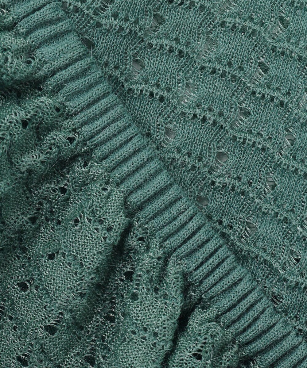 自由区 【カトリエムブーケ】Texture formeバックリボンディテールプルオーバー 