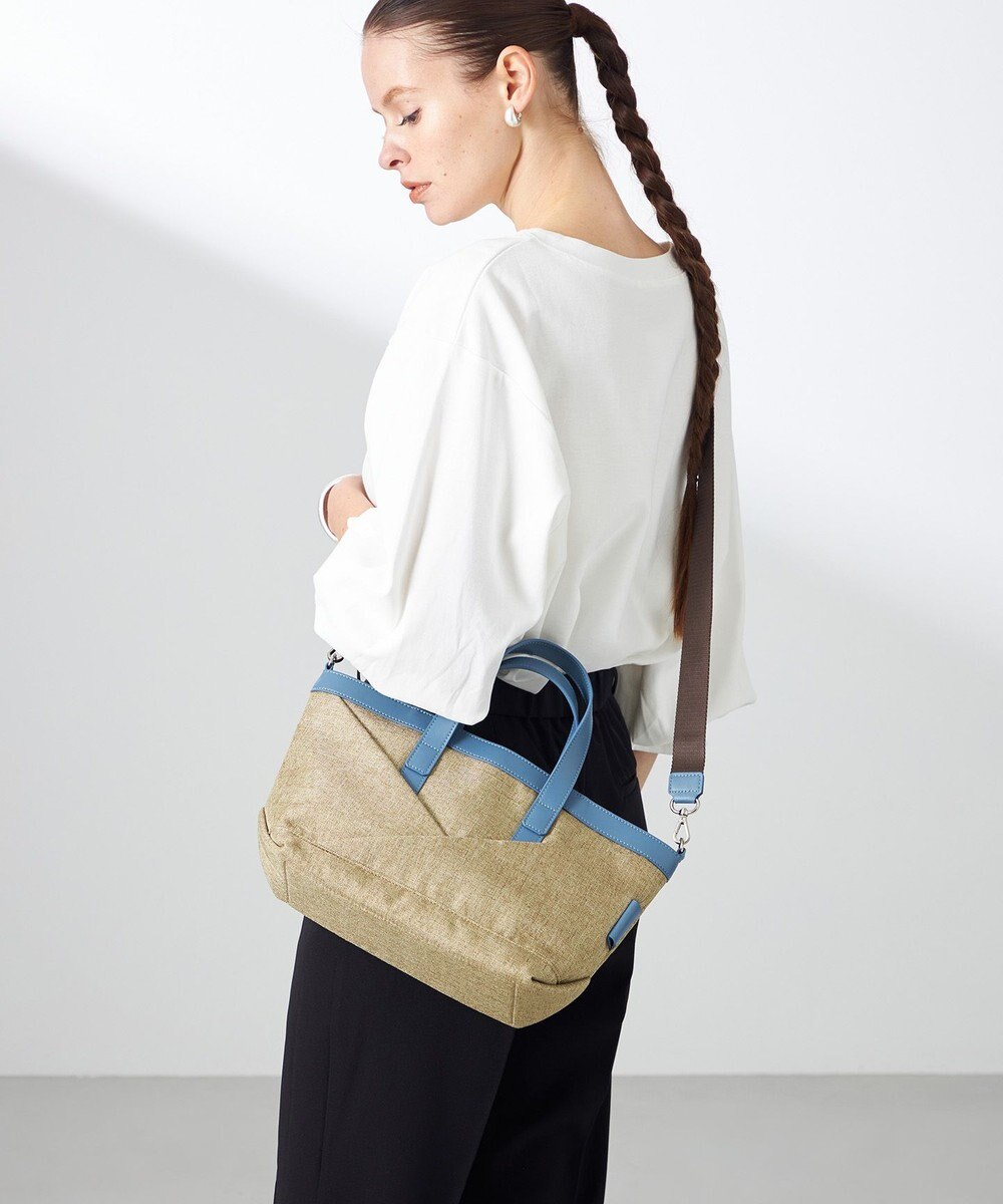 Y'SACCS リネンライク　イニシャルトート　Sサイズ 