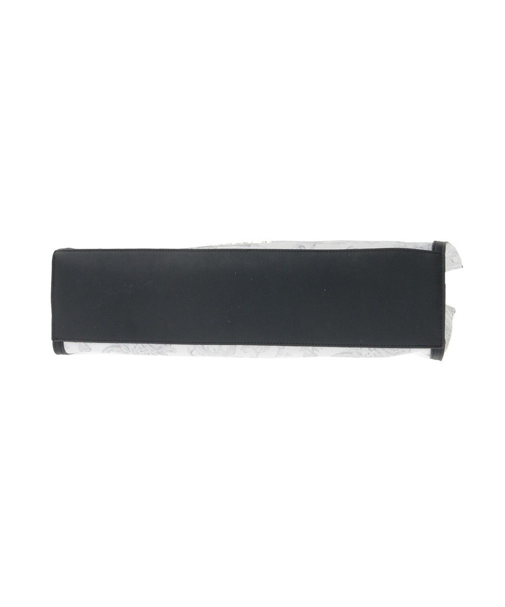 Maison de FLEUR フラワーガーデンプリントスクエアトート 