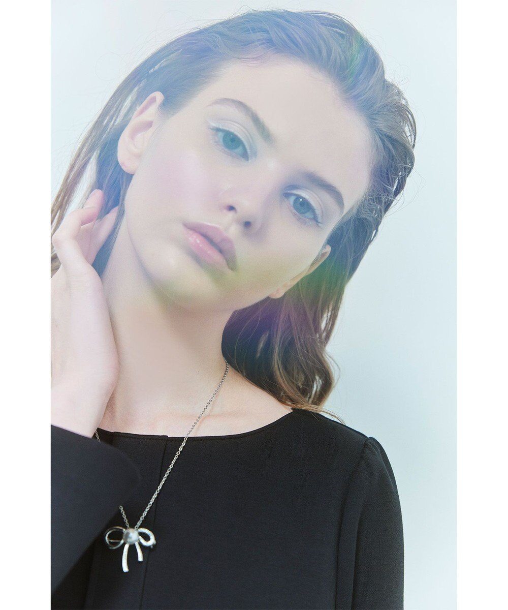 TOCCA RIBBON＆FLOWER BROOCH NECKLACE 2セット ブローチネックレス 