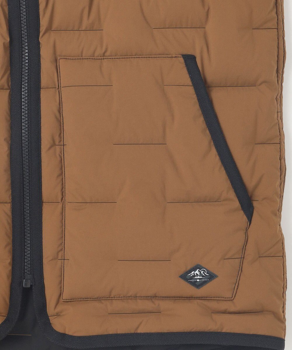 JOSEPH ABBOUD MOUNTAIN 【2WAYストレッチ/リバーシブル/撥水/軽量】 リバーシブル ダウン ベスト 