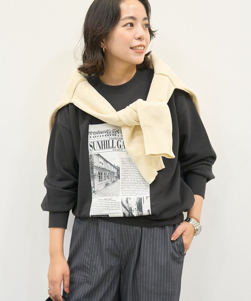 AMERICAN HOLIC News paperスウェット 