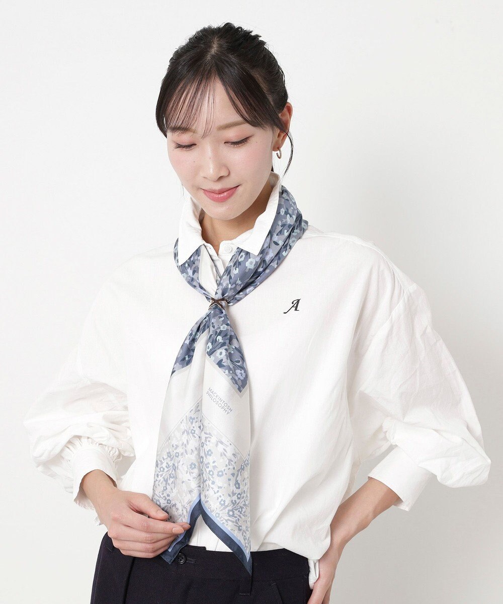 MOONBAT Luna Luce(ルナルーチェ)スカーフリング ラメ Cross お手持ちのスカーフを通すだけ ギフト 