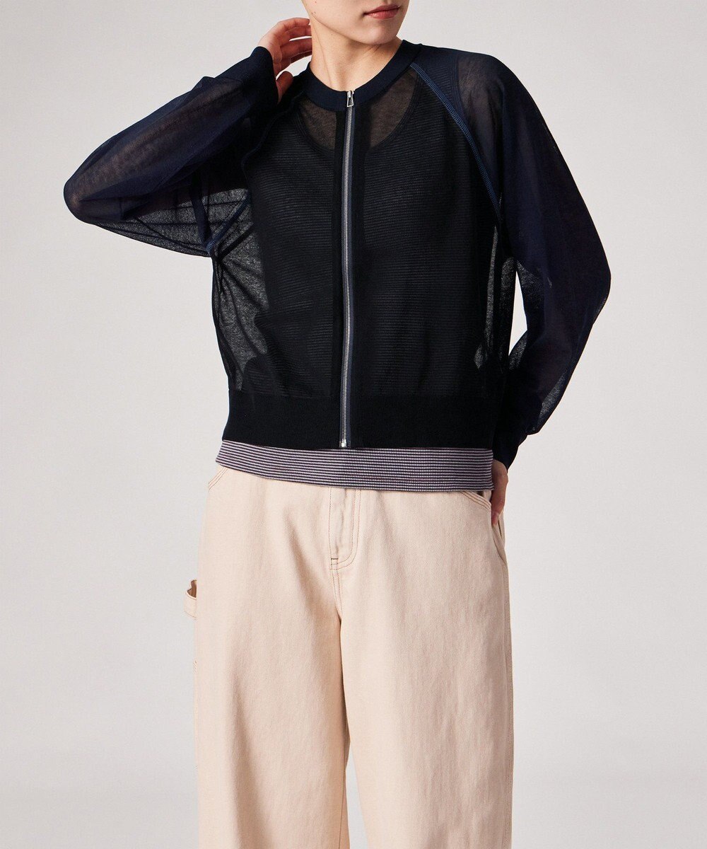 Paul Smith ジップアップ シアーニット 