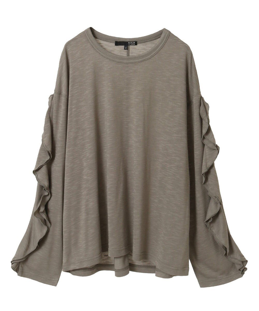 Green Parks ・ＳＵＧＡＲ　ＳＰＯＯＮ　ラッフルスリーブロンＴＥＥ 