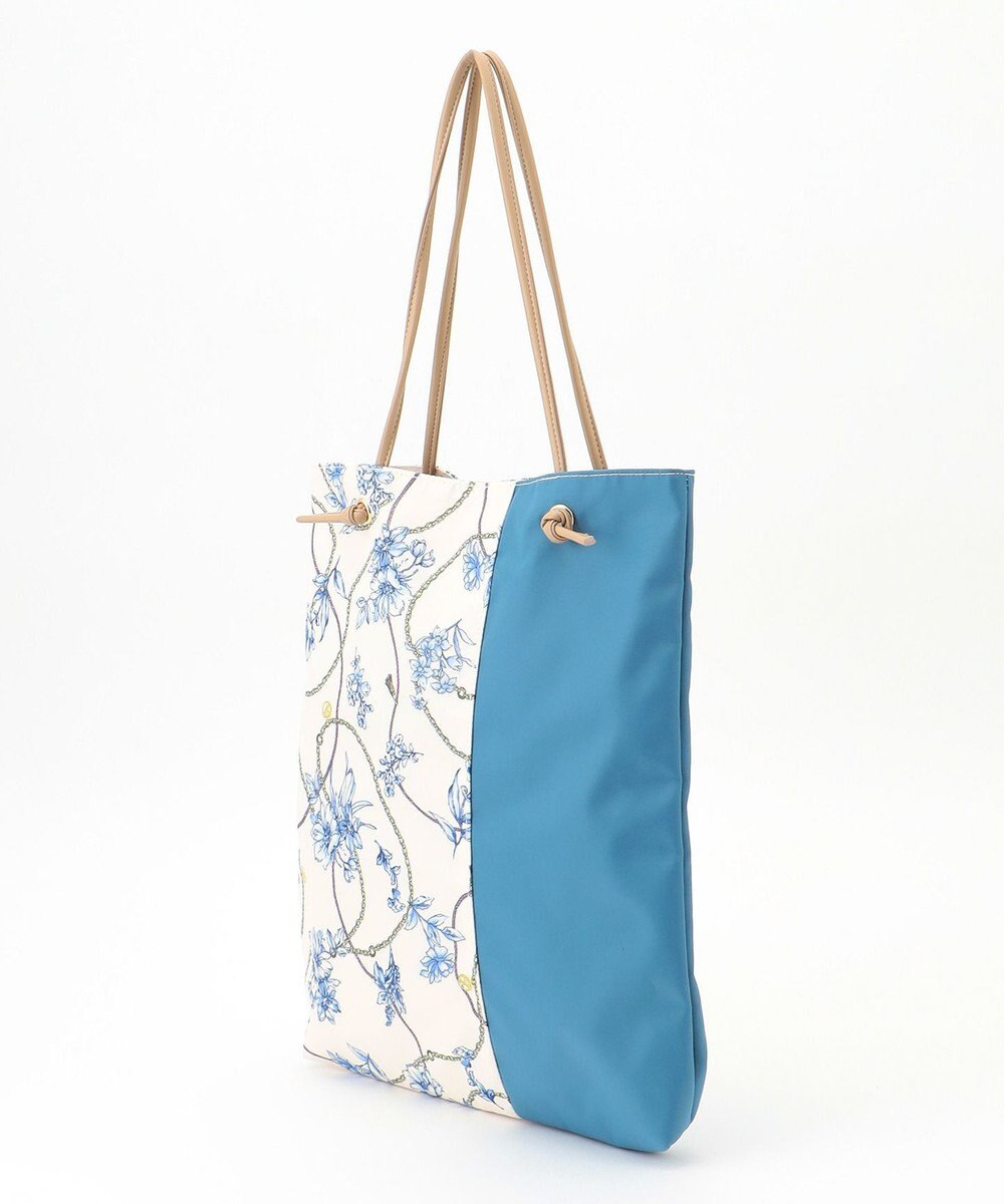 ANY SIS ミックススカーフ柄トート バッグ 