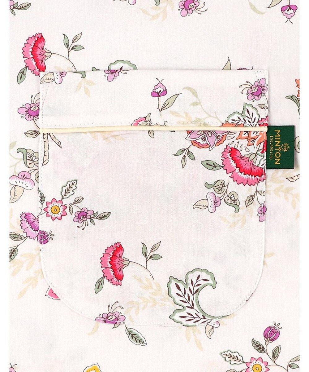 WACOAL パジャマ 長袖 長ズボン 綿100%(本体) サテン ミントン レディース NDX540 /ワコール 