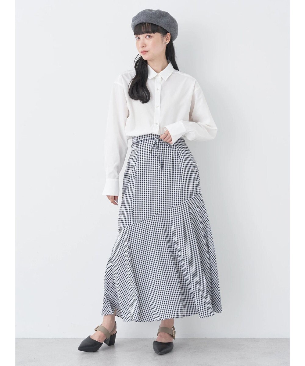 earth music&ecology レギュラーカラーシャツ 