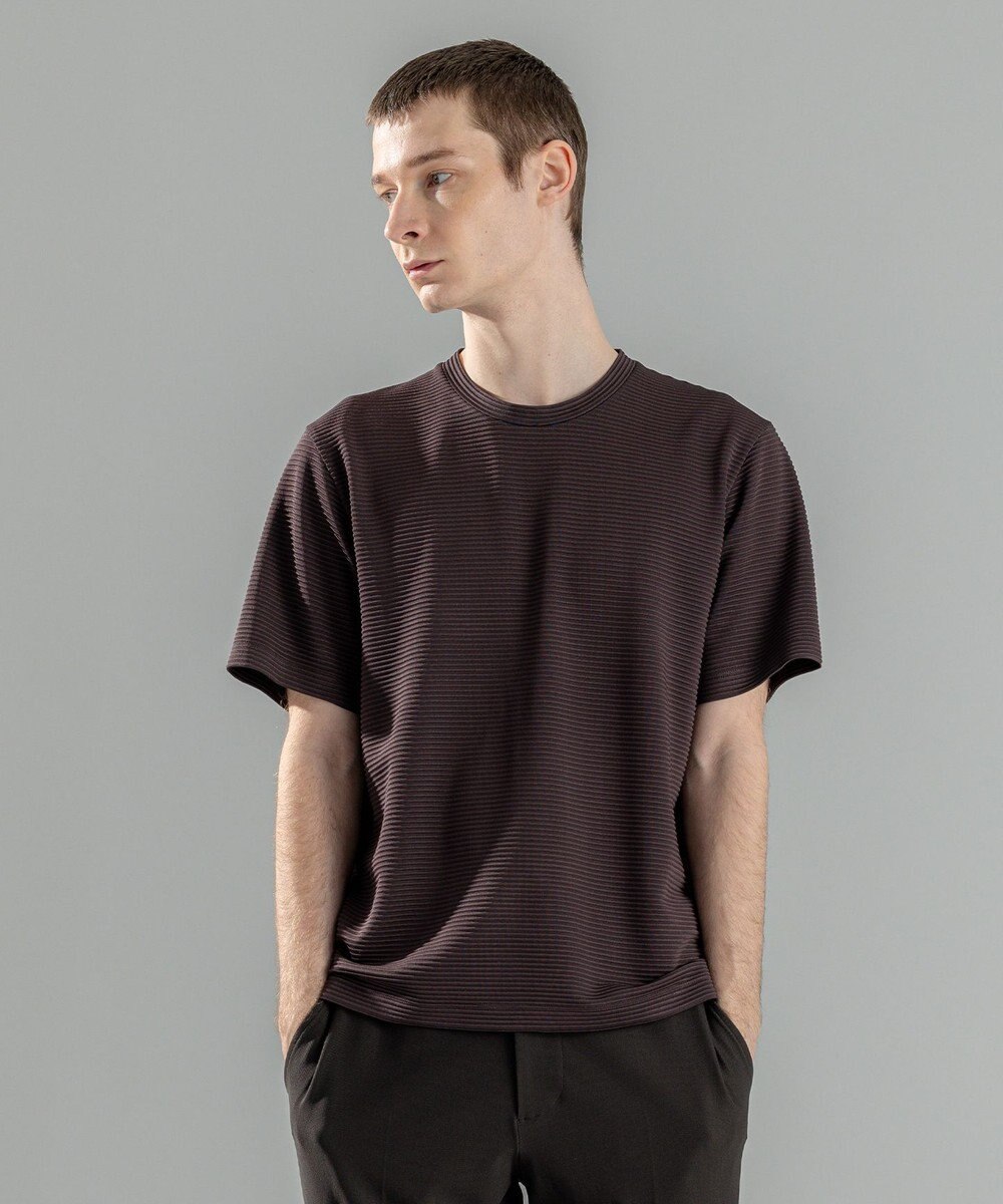 JOSEPH HOMME タックリップルジャージー　クルーネックTシャツ 