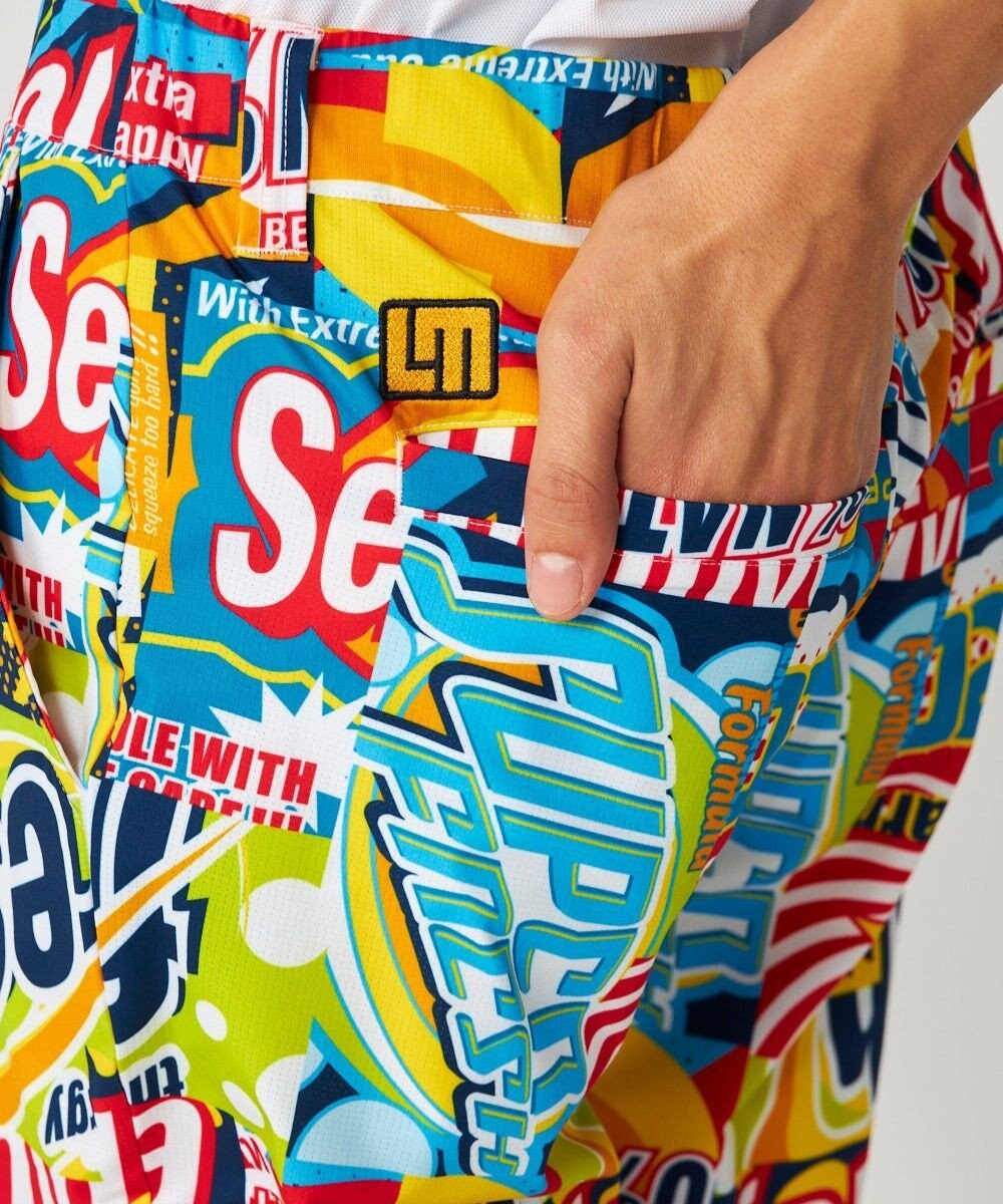 FILA GOLF／marie claire 【Loudmouth】柄ロングパンツ 