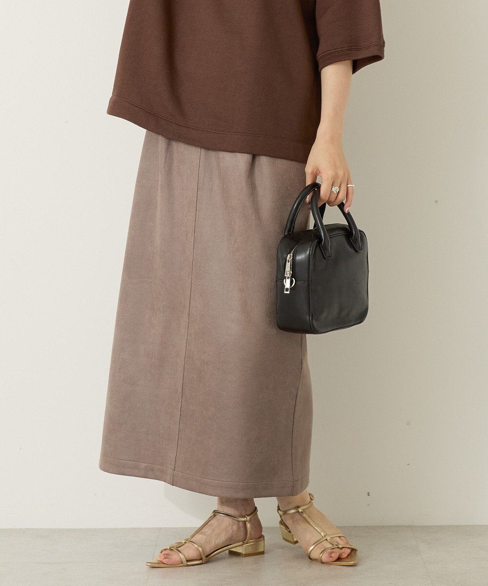 AMERICAN HOLIC フェイクレザーダンボールスカート 