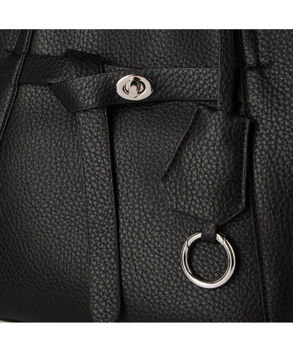 UNBILLION カシュカシュ cachecache / ベルトディテールフェイクレザートート 