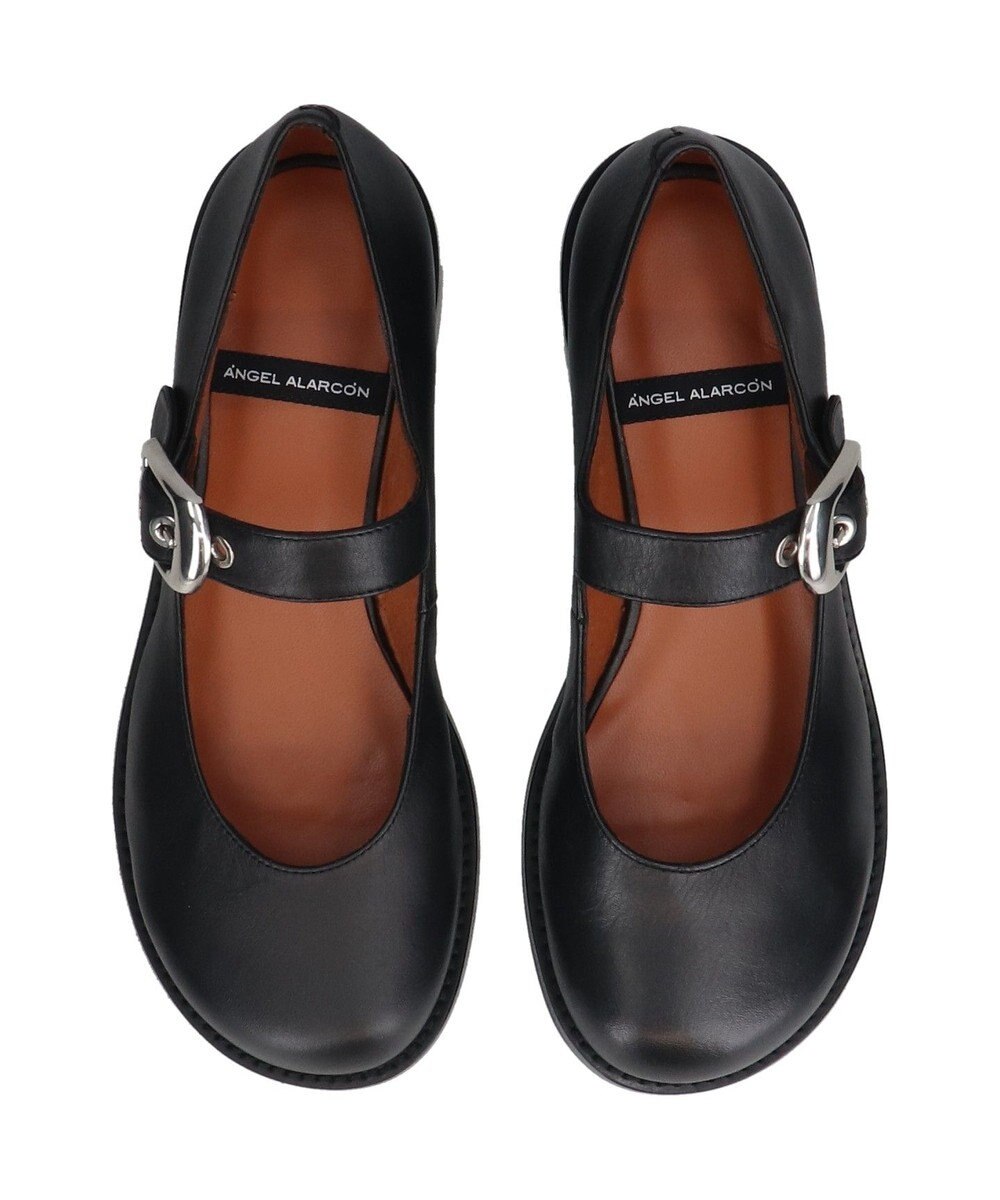 INTER-CHAUSSURES 【ANGEL ALARCON】オブリークトウストラップシューズ 