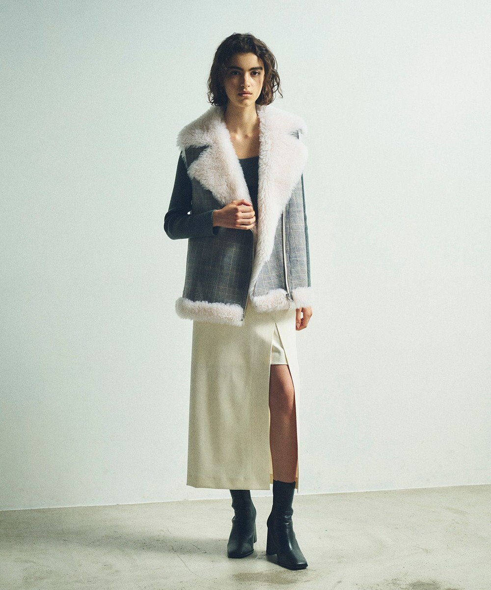 GRACE CONTINENTAL ペンシルスリットスカート 