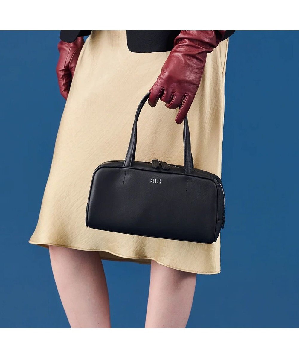 PELLE BORSA レザースモールボストンバッグ Epure 5839 