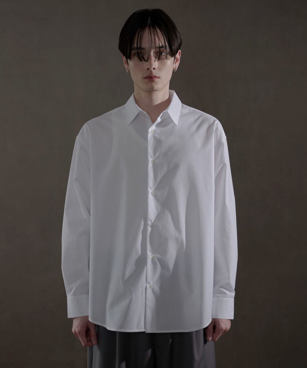 WEGO ブロードルーズシャツ 