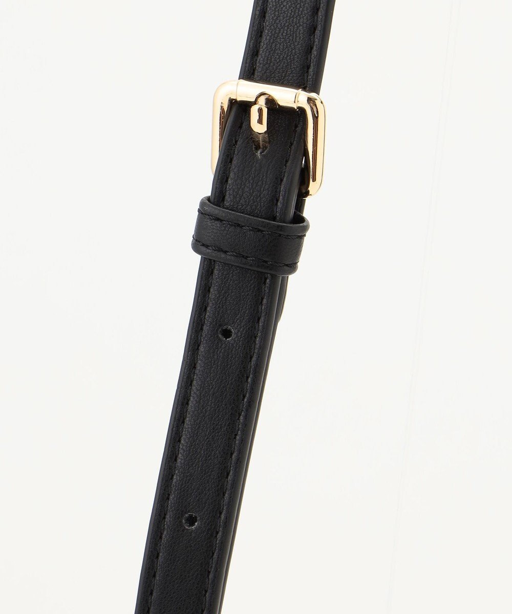 自由区 ラメノットファンシーツイードヴァニティ バッグ 