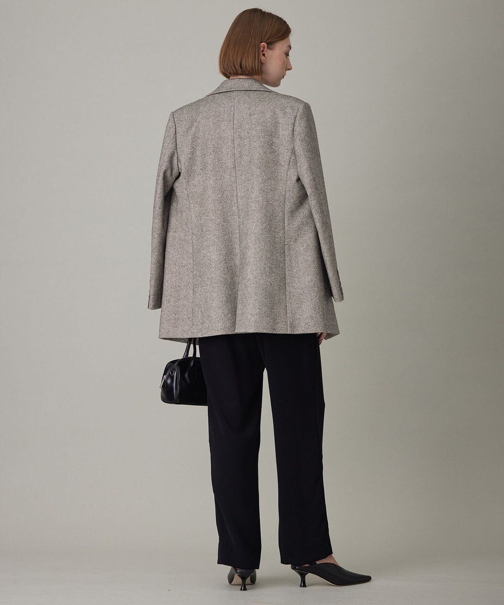 ICB L シックツイード テーラードジャケット 