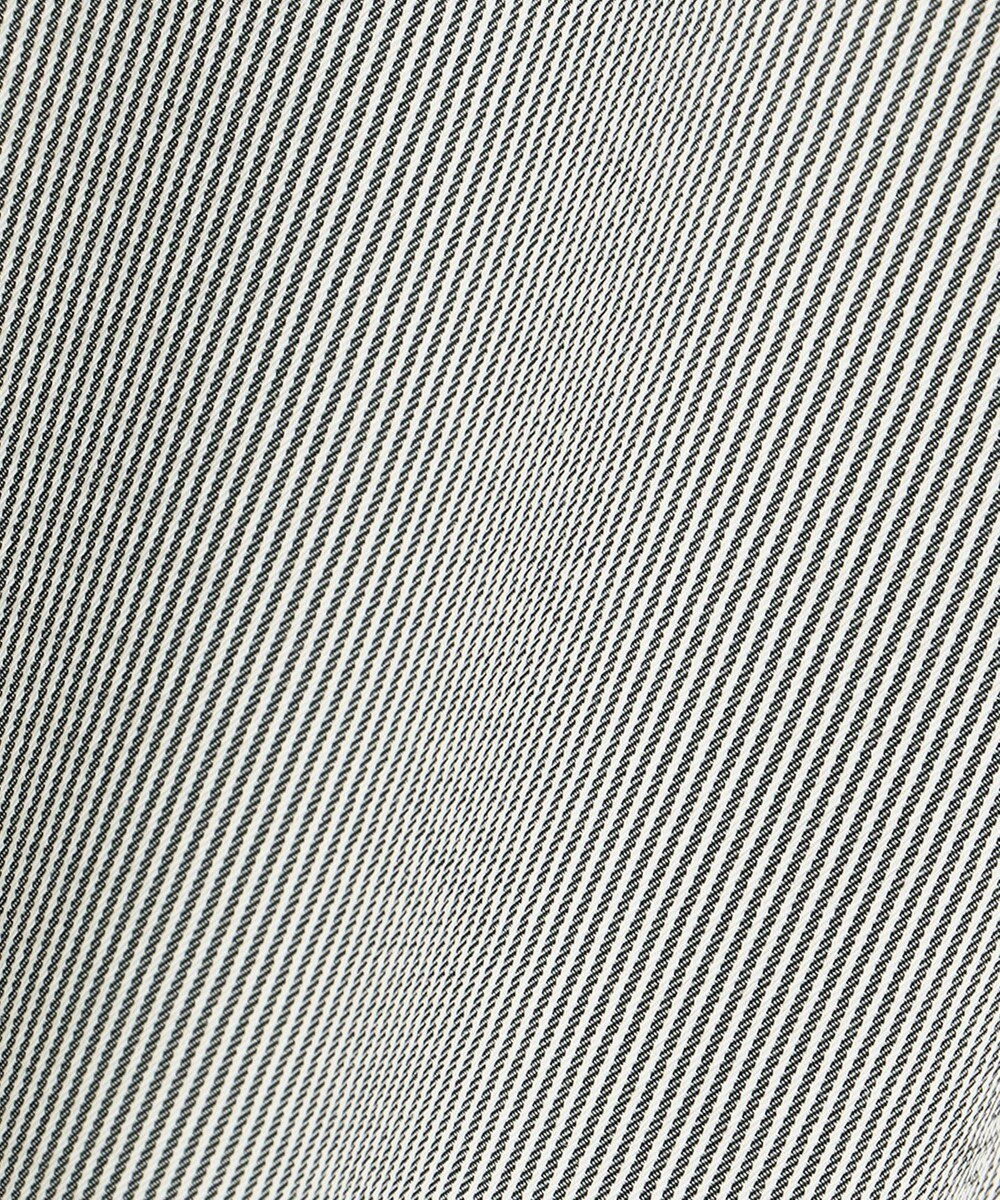 J.PRESS LADIES 【洗える】エアロツイルストライプ イージーパンツ 