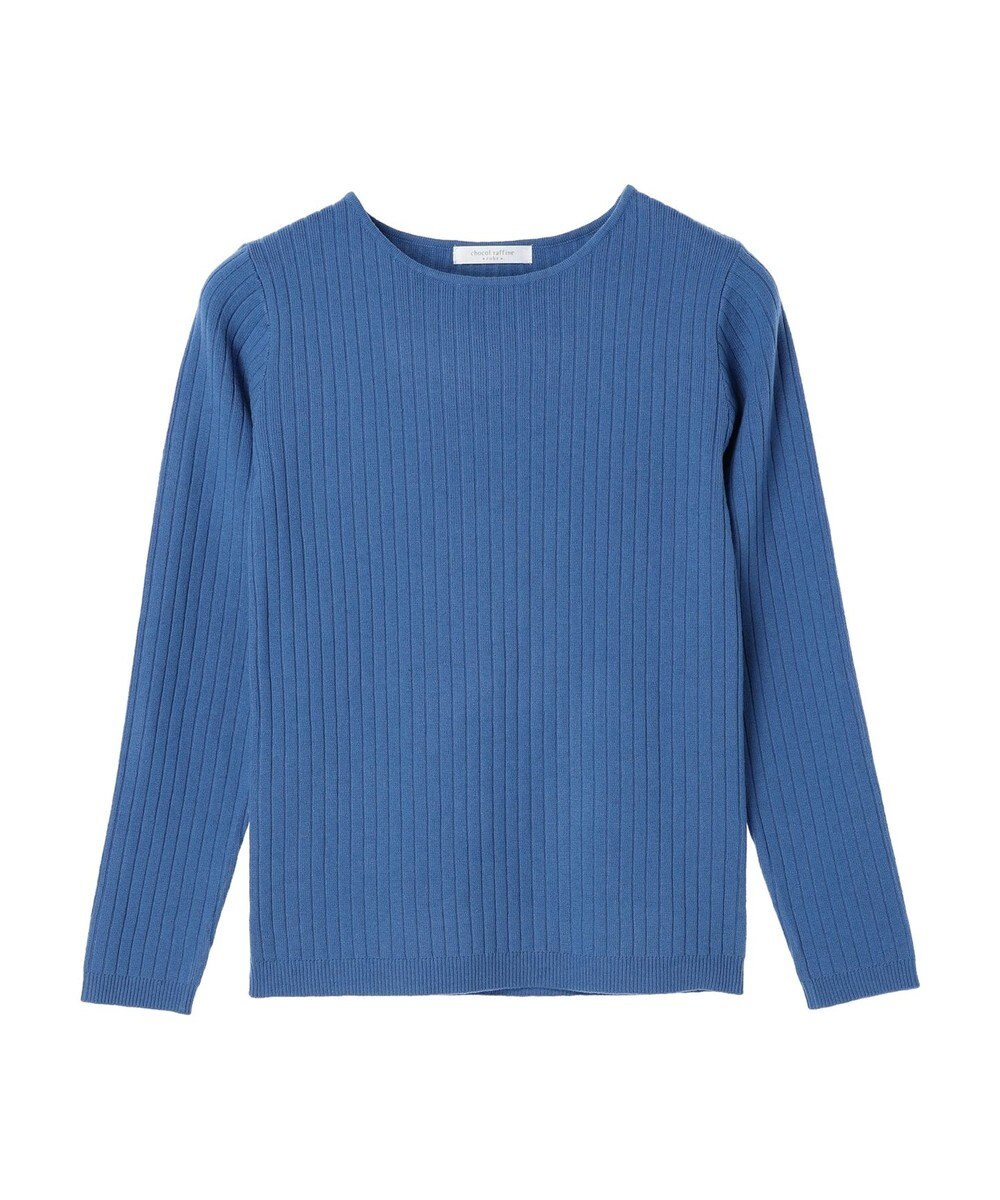 Green Parks もちやわ　ボートネックニットプルオーバー 