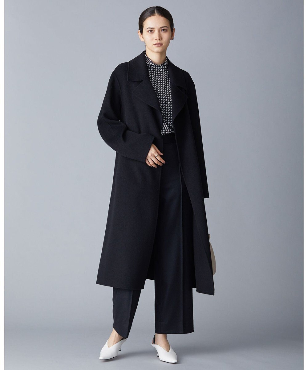 ICB ウールリバー ロングトレンチコート 