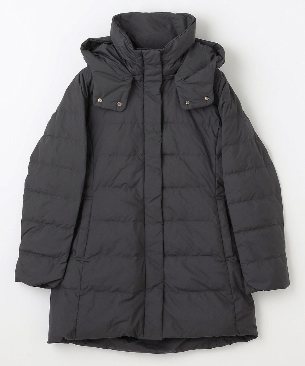 ANY 【洗濯機可/フード取り外し可能/撥水】楽映えリッチロング丈ダウン 