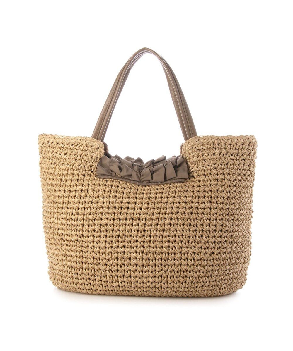 UNBILLION カシュカシュ cachecache / フリルフラップクロッシェトート 