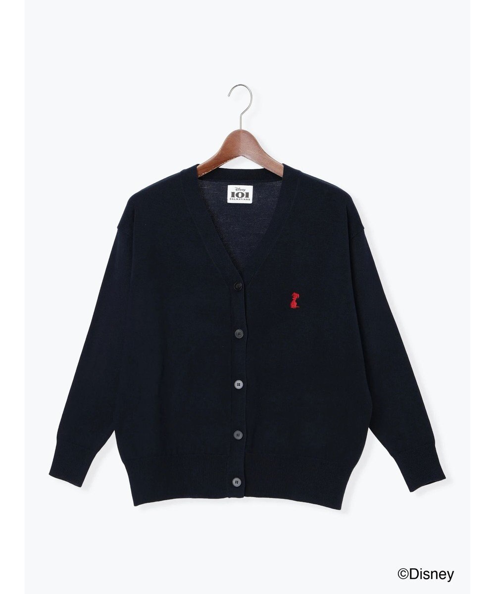 Te chichi 【Disney】101/刺繍Vネックカーディガン 