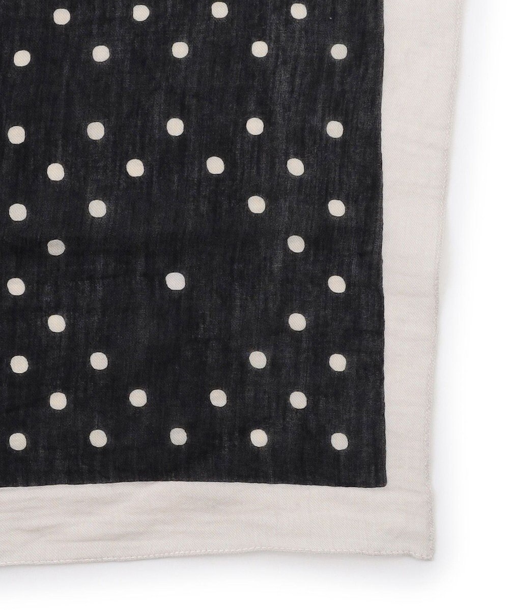 23区 manipuri ジオメドット コットンシルク ストール 