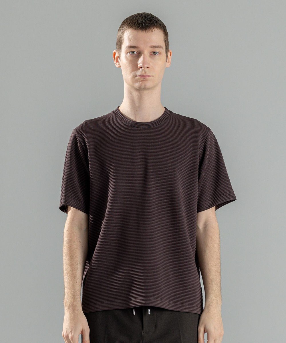 JOSEPH HOMME タックリップルジャージー　クルーネックTシャツ 