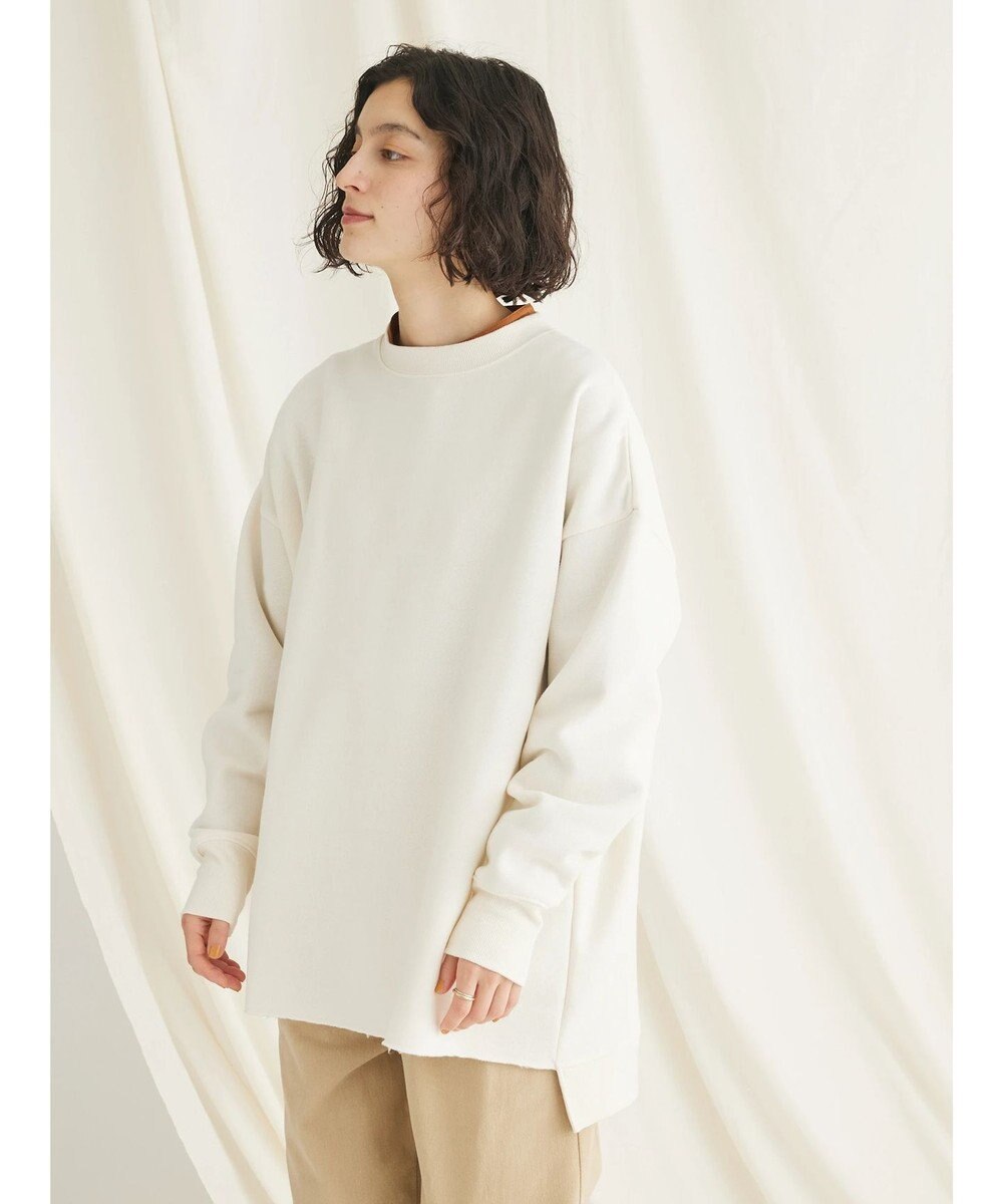 CRAFT STANDARD BOUTIQUE 裏起毛クルーネックチュニック 