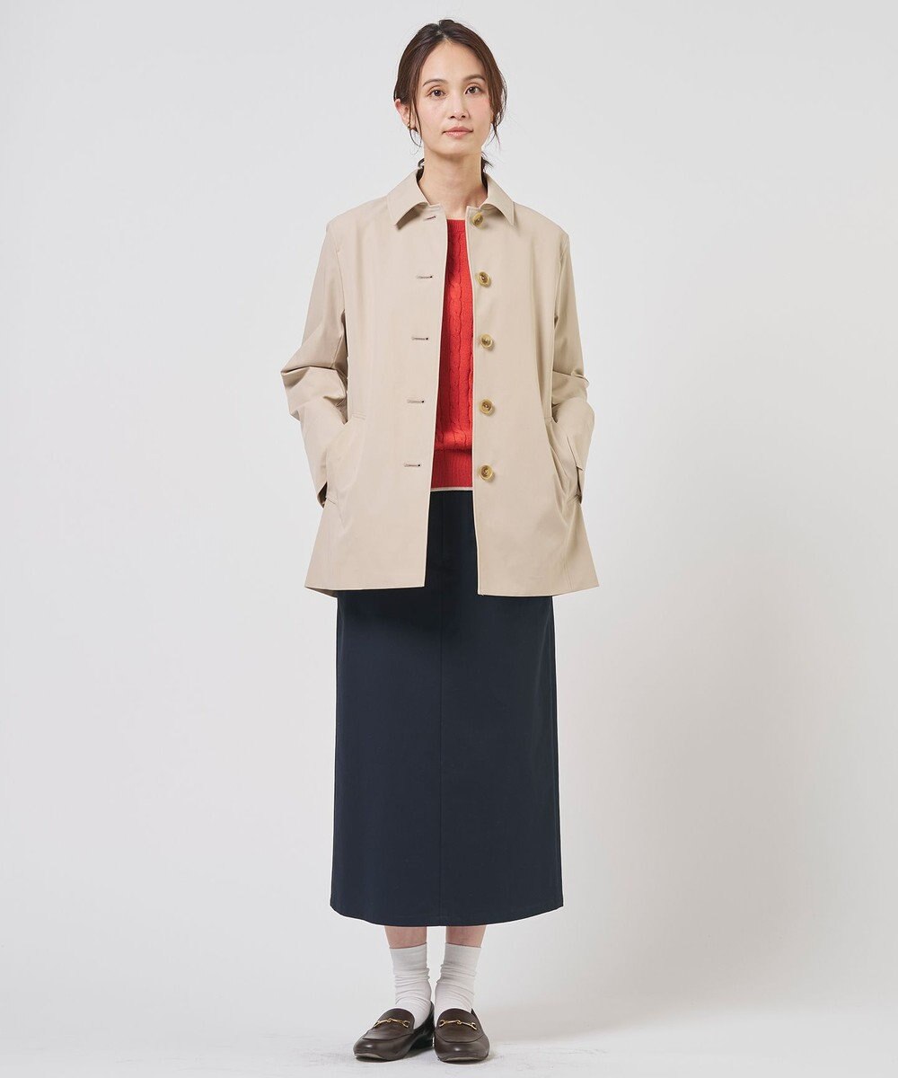 J.PRESS LADIES S チノストレッチ ナロー スカート 