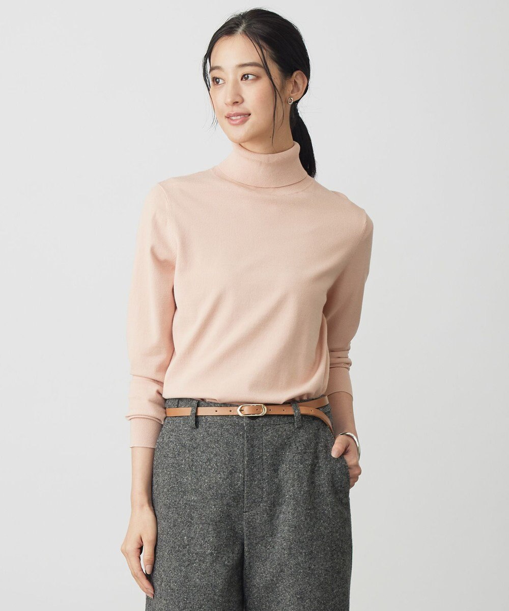 J.PRESS LADIES L 【人気のため新色追加】PRINCE タートルネック ニット 