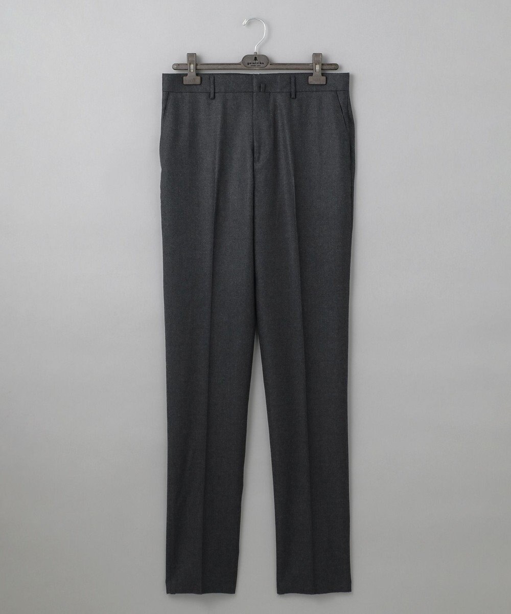 GOTAIRIKU 【保温性/ストレッチ/シワになりにくい】サキソニーストレッチパンツ（ノータック） 