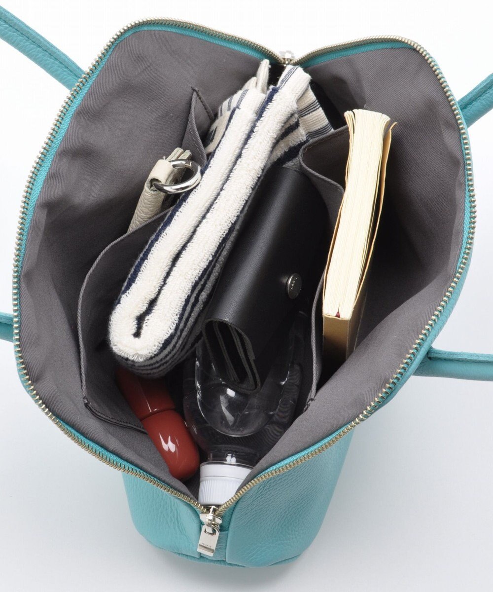 blancle シュリンクレザー 舟形ボストン 