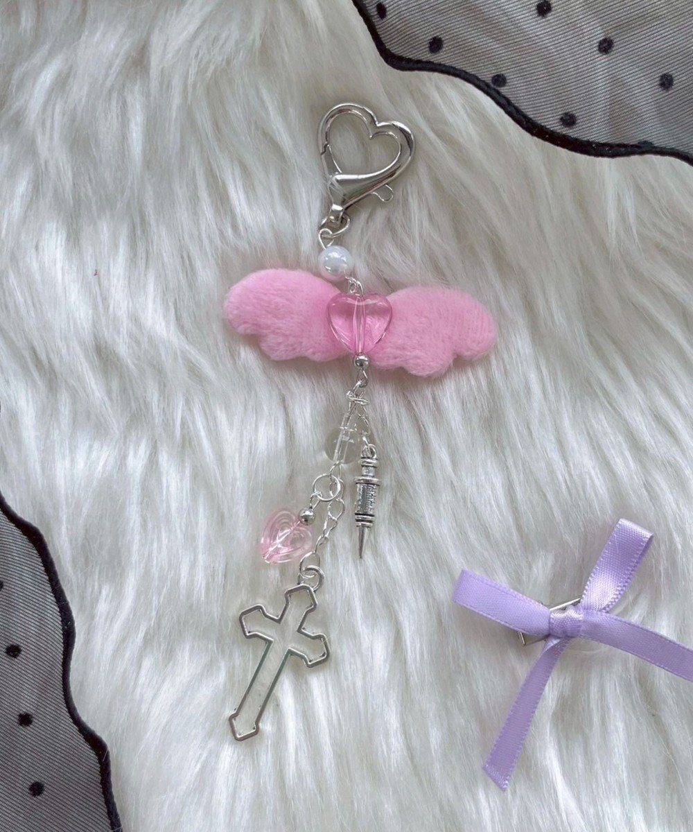 WEGO エンジェルビーズキーホルダー 