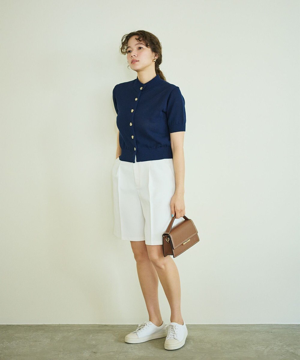 #Newans ストレートシルエットハーフパンツ 