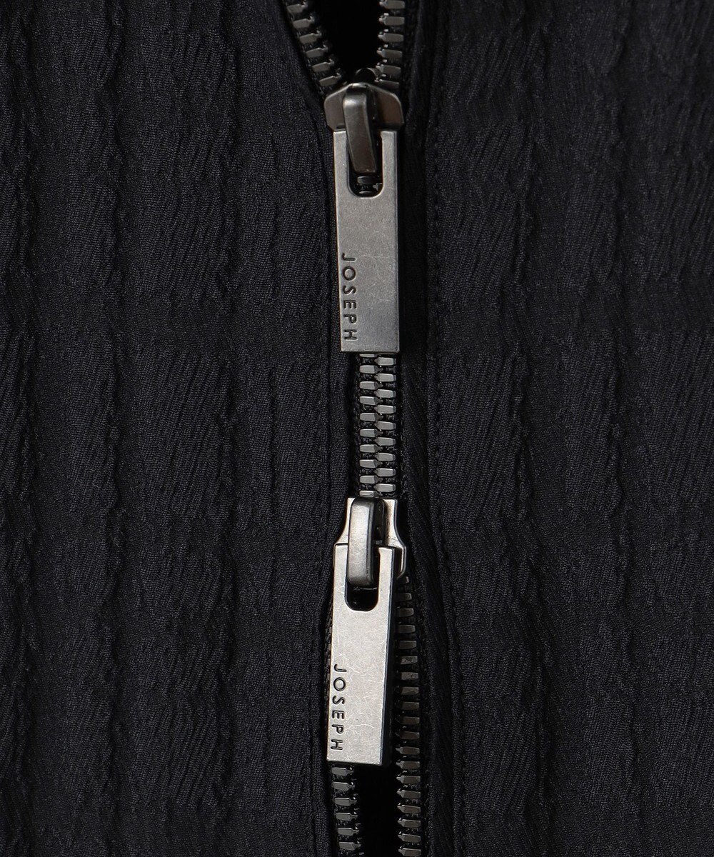 JOSEPH HOMME グレンチェックジャガードストレッチ  フ―ディーブルゾン 