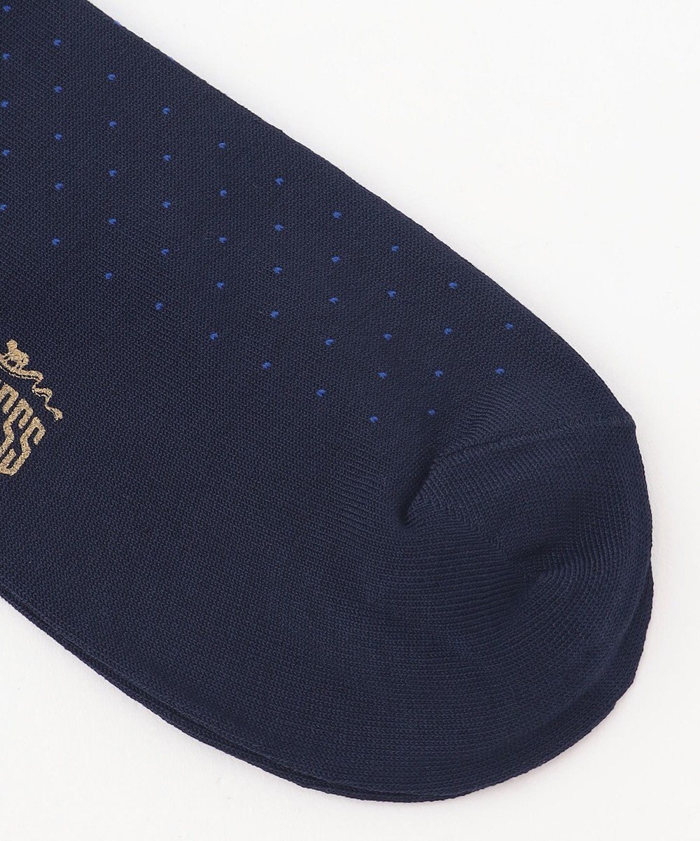 J.PRESS MEN 【定番】ハイゲージピンドットソックス 