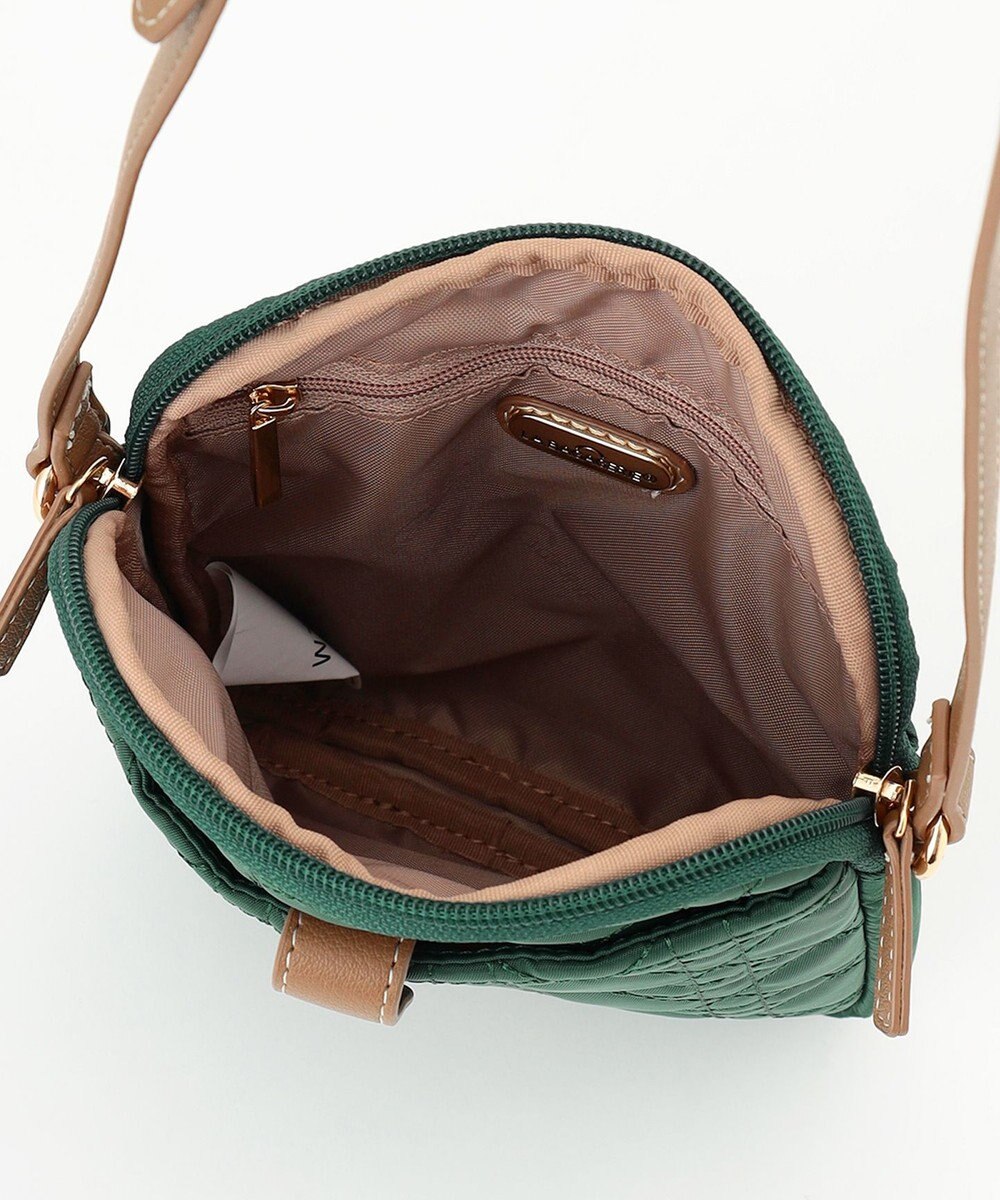 LA BAGAGERIE グリッドキルティングショルダー 