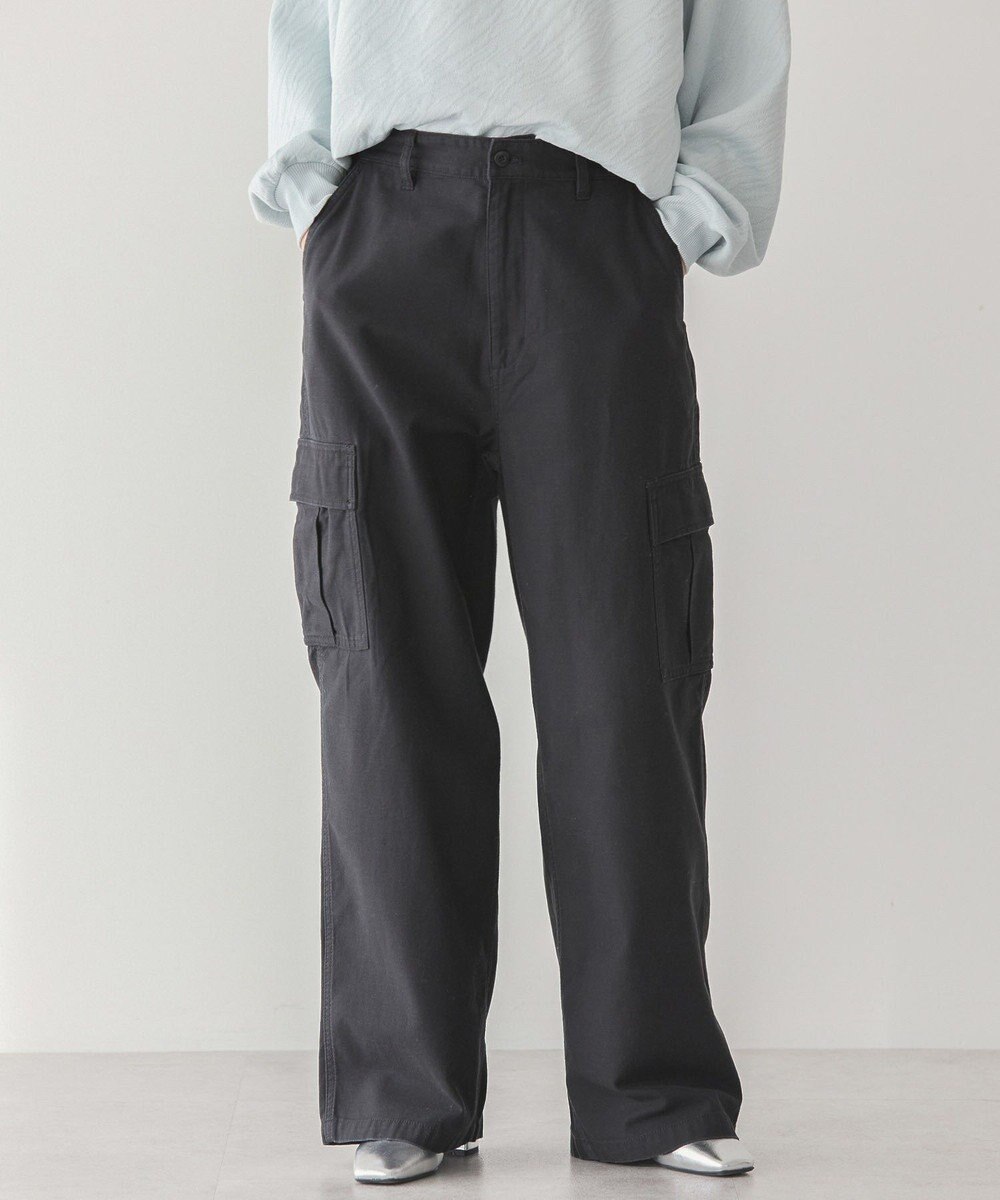 AMERICAN HOLIC 綿スラブカーゴパンツ 